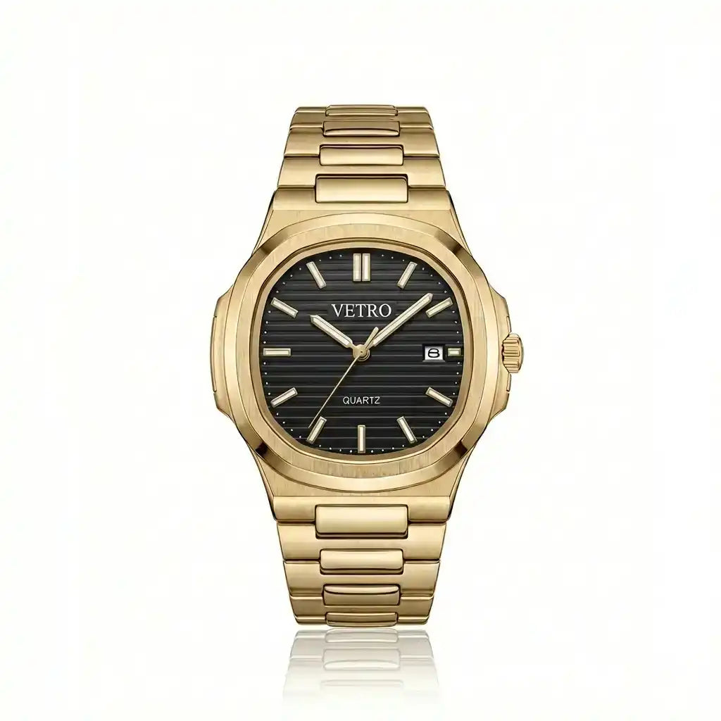 Vetro Nautilus Golden I 40mm